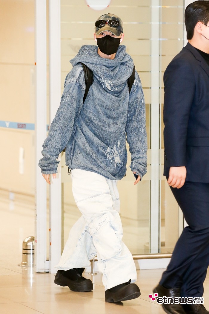 [ET포토] 세븐틴 호시, '다 가려도 멋짐'