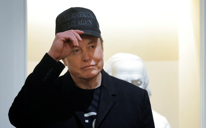 각료 회의에 참석한 머스크. 사진=로이터 연합뉴스