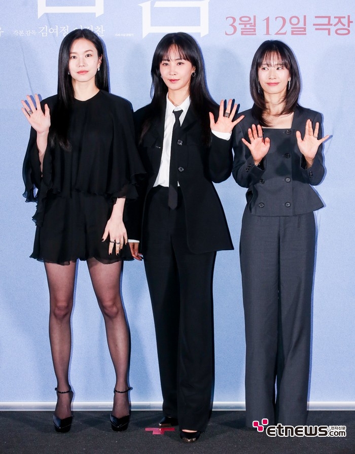 [ET포토] 이설-권유리-곽선영, '스릴러에 도전하는 세 배우'