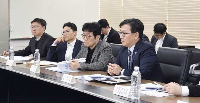 김범석 기획재정부 차관이 지난 7일 서울 중구 은행회관에서 열린 '외환건전성협의회'에 참석했다. [연합뉴스]