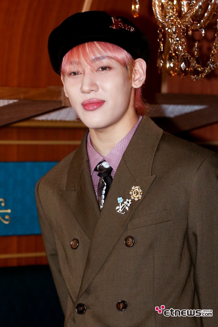 [ET포토] 뱀뱀, '입술이 빨개요'