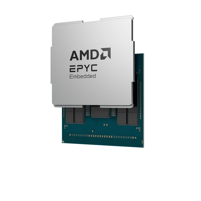 AMD 5세대 임베디드 프로세서 '에픽 임베디드 9005'. (사진=AMD)