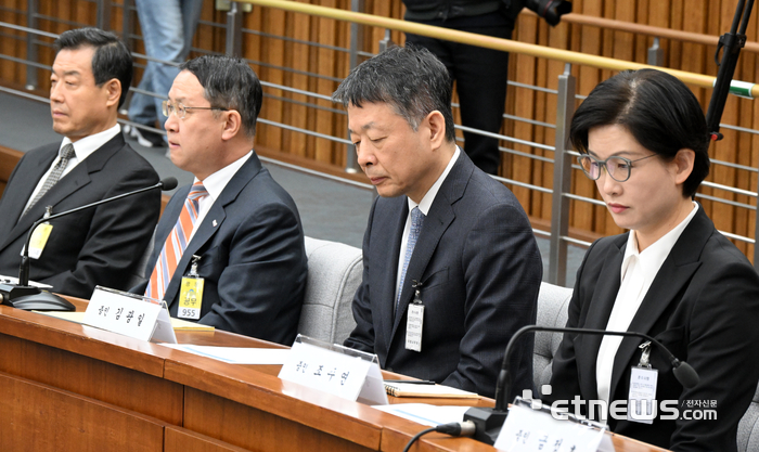 정무위 현안질의 증인 출석한 조주연-김광일