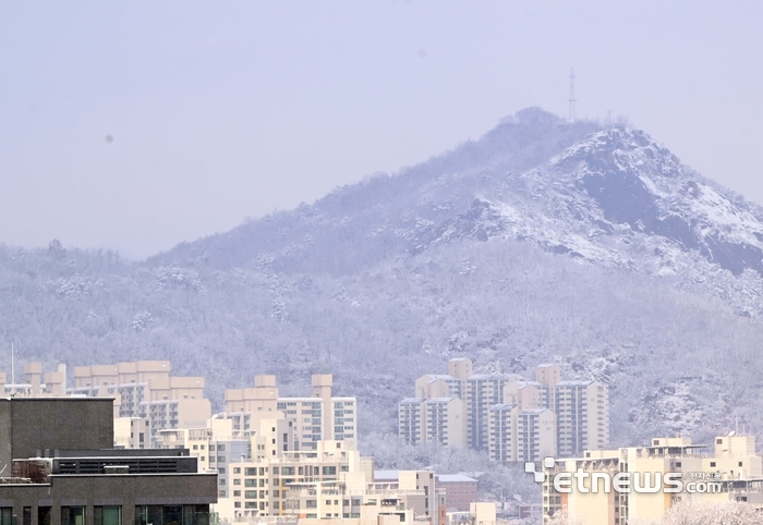 3월 대설주의보...눈 내린 서울