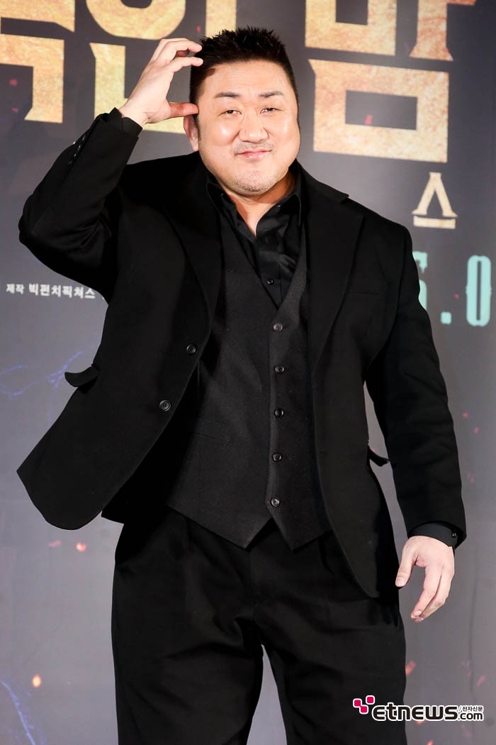 [ET포토] 마동석, '이번에는 악마들과 전쟁'