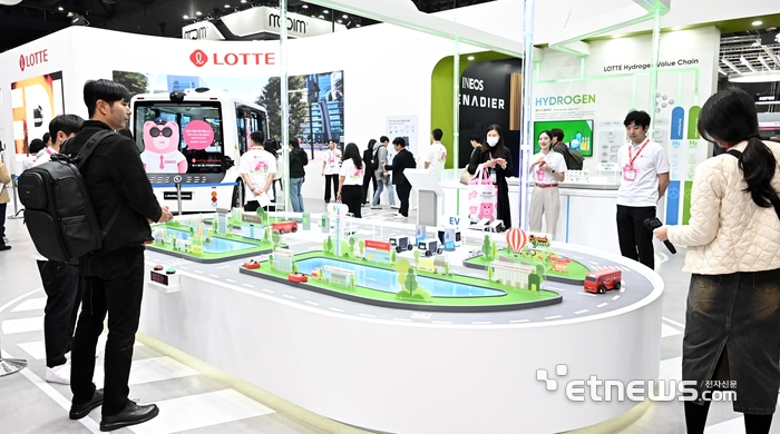 [포토] 롯데가 모빌리티쇼에