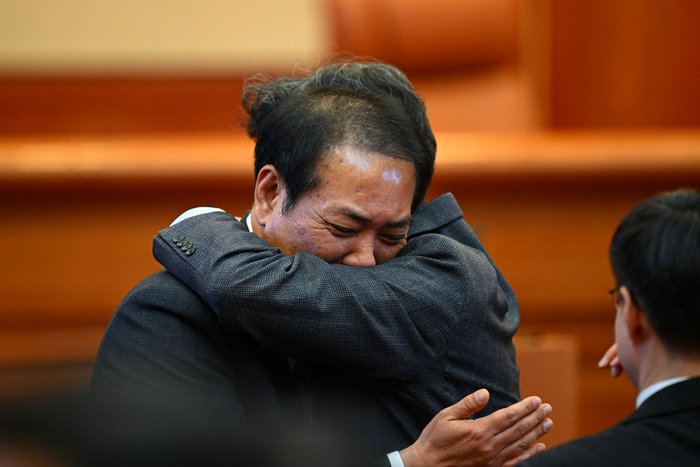 [포토] 윤석열 대통령 탄핵심판 선고