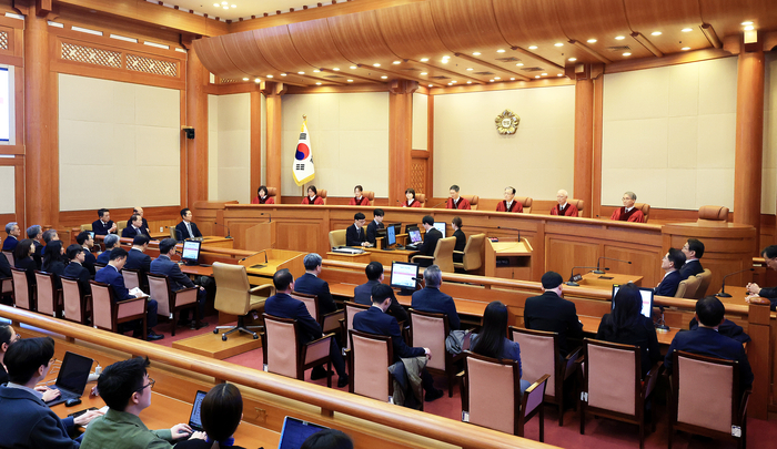 [포토] 윤석열 대통령 탄핵심판