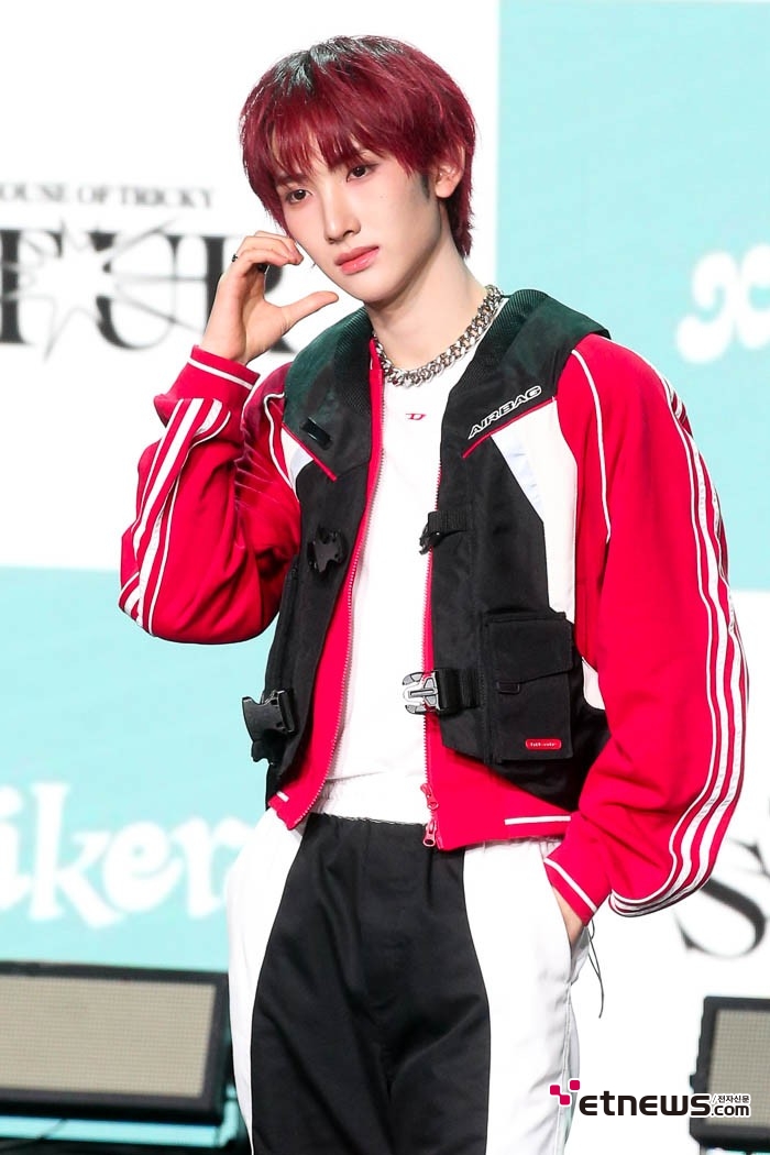 [ET포토] 싸이커스 세은, '모태같은 레드 헤어'