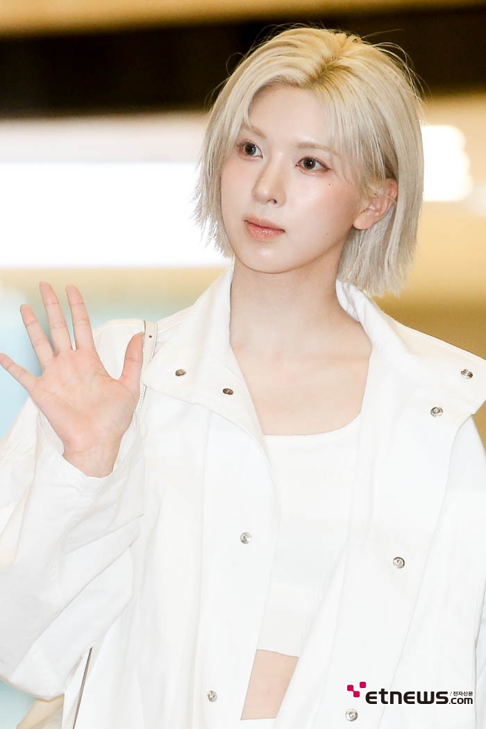 [ET포토] 엔믹스 배이, '아름다운 금발머리'