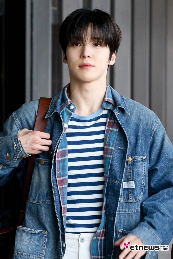 [ET포토] 에이티즈 윤호, '센스있게 겹처 입기'