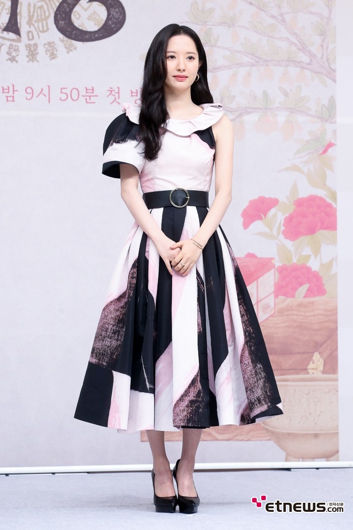 [ET포토] 김지연, '프렌치 스타일 원피스'