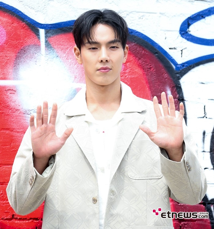 [ET포토] 몬스타엑스 셔누, '엄청난 남성미'