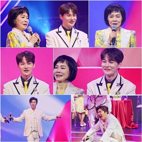 '한일톱텐쇼' 박서진 "김상희 덕에 큰 무대 처음 서봤다"
