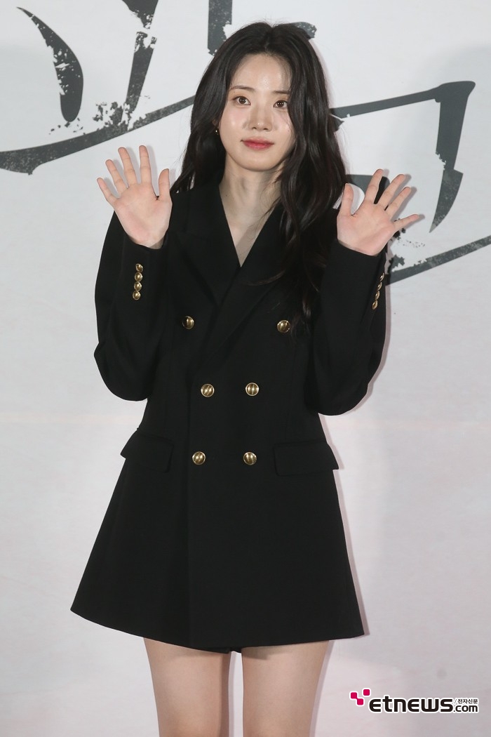 [ET포토] 신시아, '조각의 어린 시절 연기'