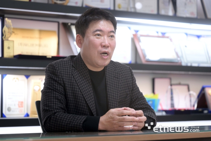 [사진취재의뢰] 신요식 유니온바이오메트릭스 대표 김민수기자 mskim@etnews.com