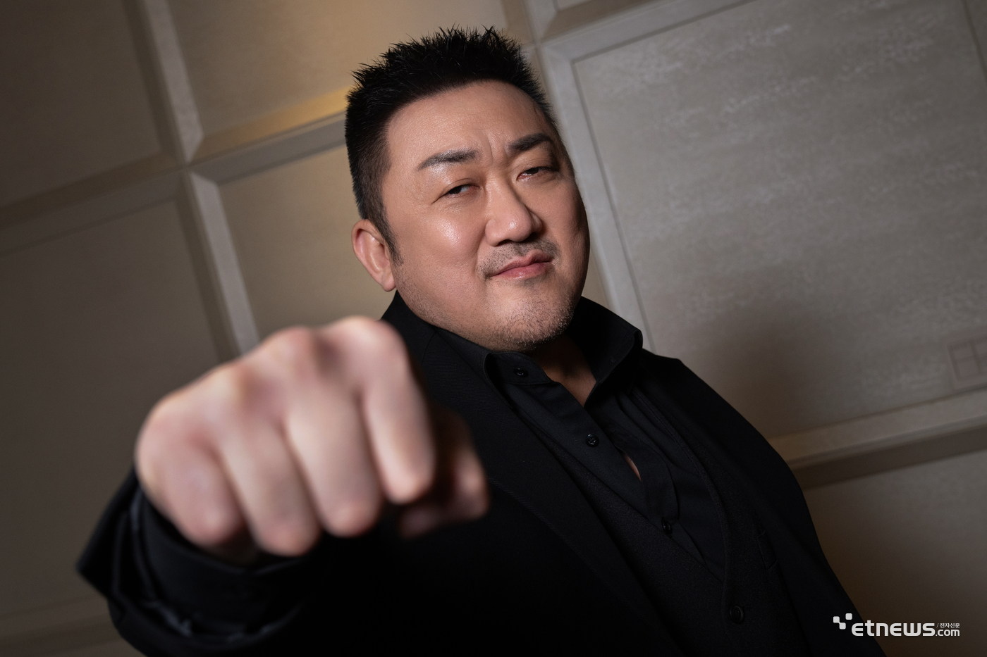 30일 개봉예정인 영화 '거룩한 밤: 데몬헌터스' 주연배우 마동석과 만났다. (사진=롯데엔터테인먼트 제공)