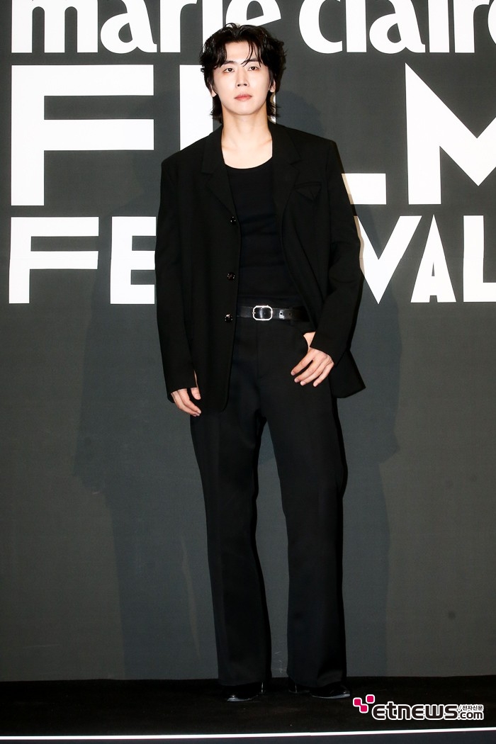 [ET포토] 정의제, '내추럴한 올 블랙'