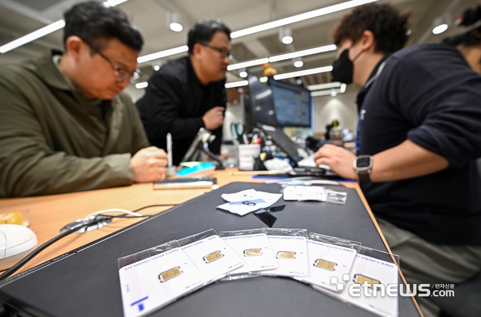 SK텔레콤 유심교체율 63.8%…교체 속도 둔화세