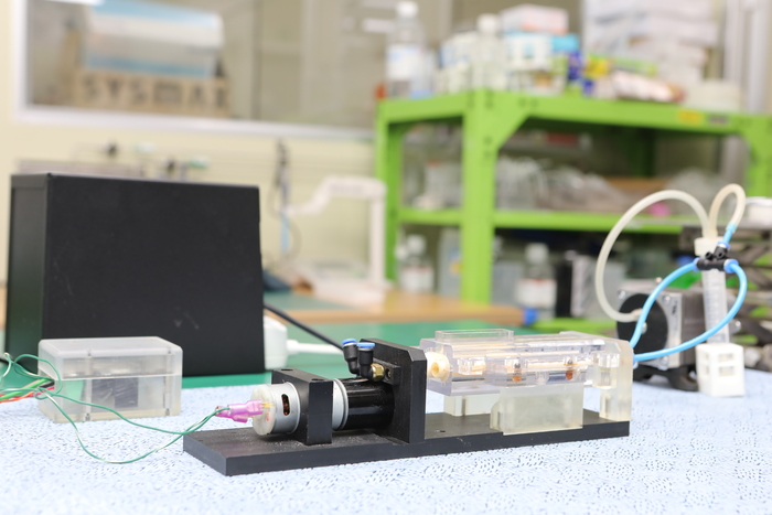 기계연 나노리소그래피연구센터 김관오 선임연구원 연구팀에서 개발한 트윈 스크류 기반 기계식 전처리 장비