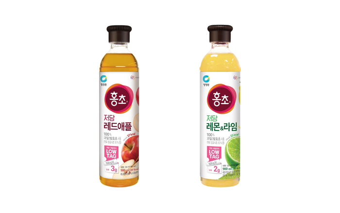 [추천 이 상품] 대상 청정원, 저당·저칼로리 홍초 신제품 2종 출시