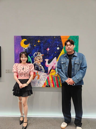 윤송아X류현진 아트콜라보 'RYUNIVERSAL' 주목