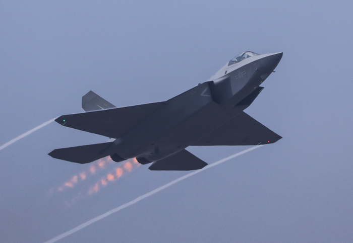 J-35 스텔스 전투기. [사진= 연합뉴스 제공]