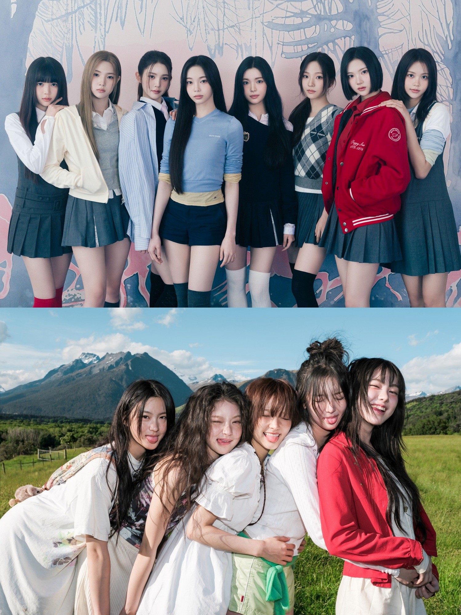 (위)하츠투하츠·(아래)키키, 사진=SM엔터테인먼트·스타쉽엔터테인먼트