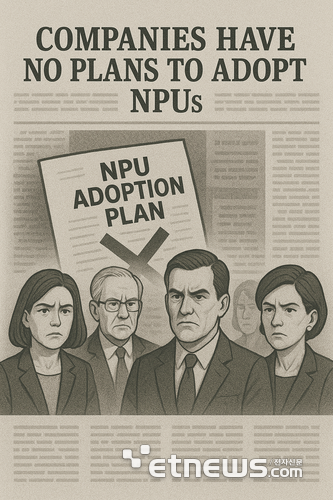 AI 기업 10곳 중 7곳 “NPU 도입 의향·계획 없다”…NPU 활용 지원 정책 필요