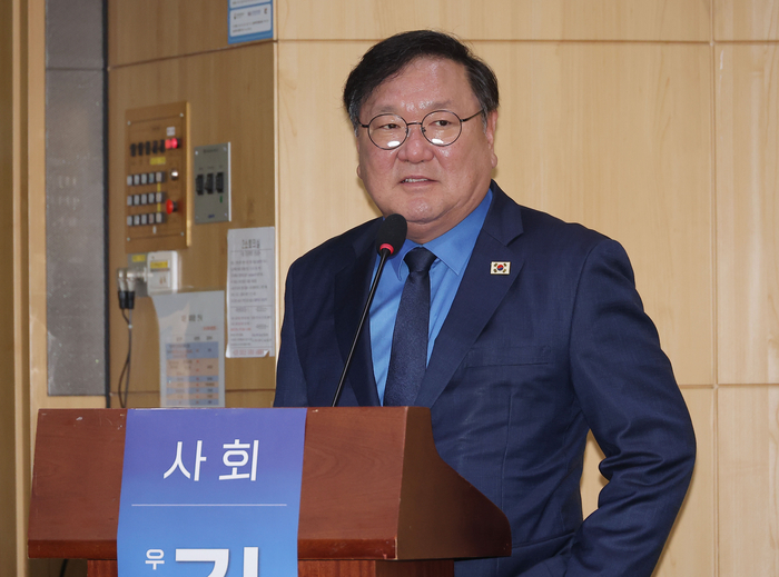 축사하는 김태년 의원(사진=연합뉴스)