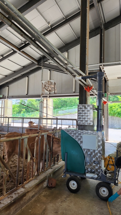 이동형 메탄측정장치.(사진=농촌진흥청)