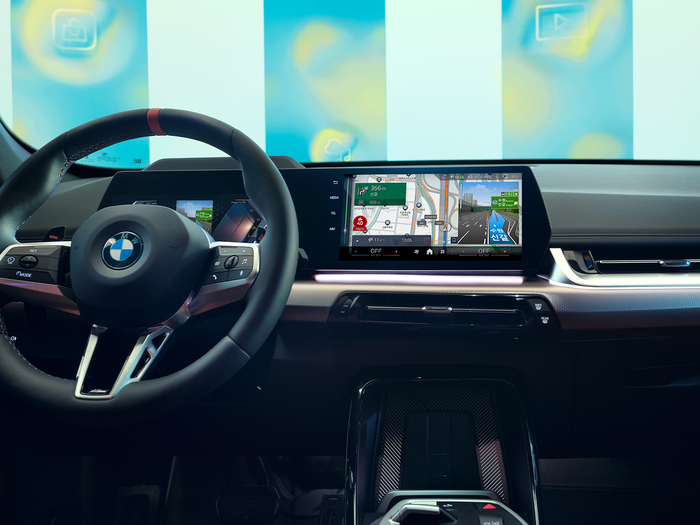 티맵 오토를 탑재한 BMW 차량
