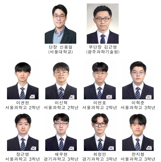 아시아물리올림피아드 한국대표단 전원 메달획득 '쾌거'