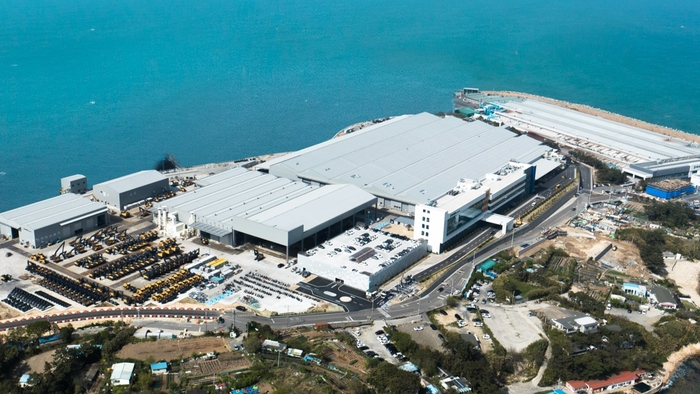 HD현대건설기계 울산캠퍼스 전경. HD현대사이트솔루션