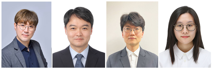 왼쪽부터 임현섭·홍석원 교수, 홍종욱 KENTECH 교수, 김현주 GIST 화학과 박사과정생.