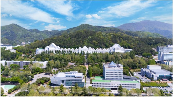 조선대학교 전경.