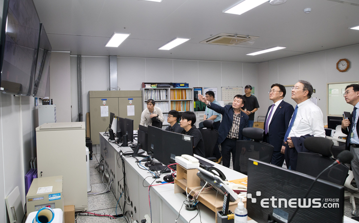 유상임 과기정통부 장관, DGIST 방문…안전관리 현황 점검