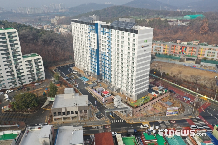 안산시 선부행복주택 전경.