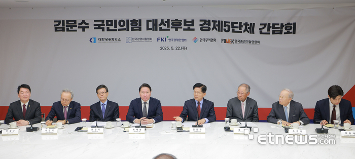 [포토] 인사말하는 김문수 후보