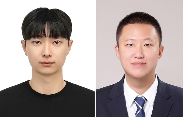 금오공대 이제민 학생(왼쪽)과 김영원 교수