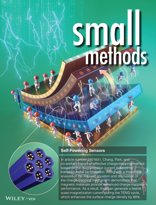 세라믹기술원과 전남대학교 공동연구팀이 개발한 차세대 웨어러블 센서 기술이 Small Methods 표지논문에 게재됐다.