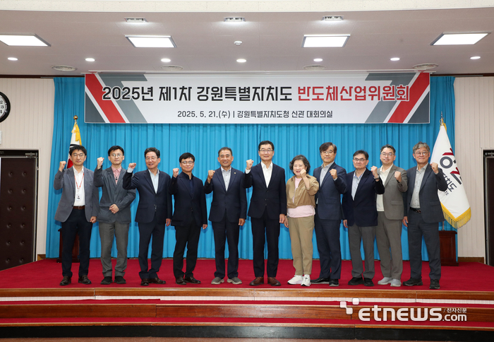 강원도, 반도체산업위원회 정례회의 개최…“2223억 투입, 클러스터 조성 본격화”