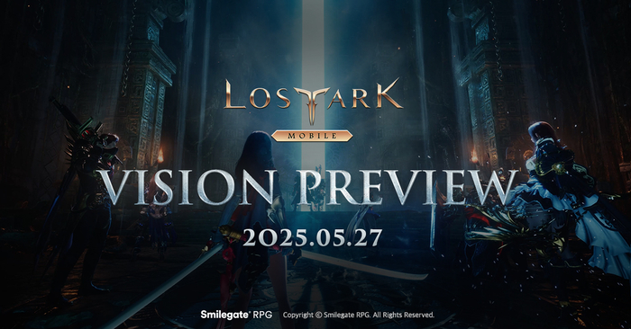 스마일게이트 RPG, MMORPG 신작 '로스트아크 모바일' '비전 프리뷰' 행사 예고