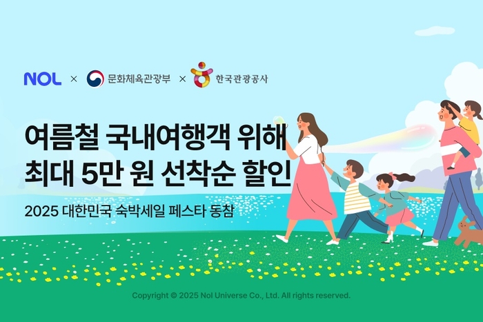 놀유니버스, 2025 대한민국 숙박세일 페스타 동참