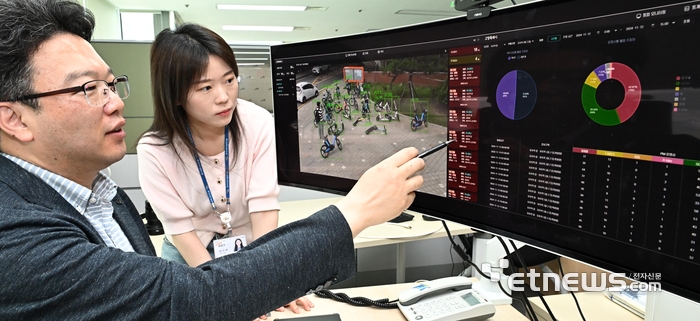 [포토] 보행자 위협하는 공유 PM, 'AI로 단속'