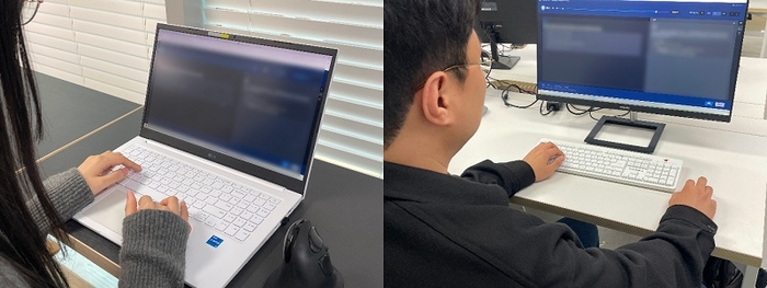 코드프레소 플랫폼을 통해 자율 학습과 DevOps 평가 트랙을 응시하는 모습