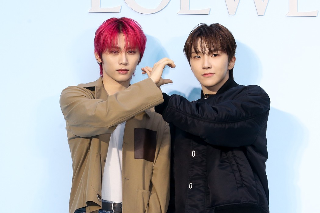 [ET포토] 보이넥스트도어 태산-운학, '청담동에 뜬 옆집 오빠들'