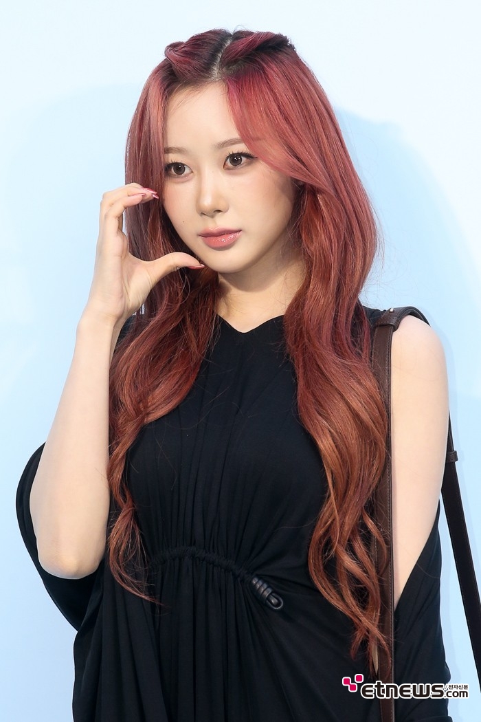 [ET포토] 에스파 지젤, '고양이과 미모'