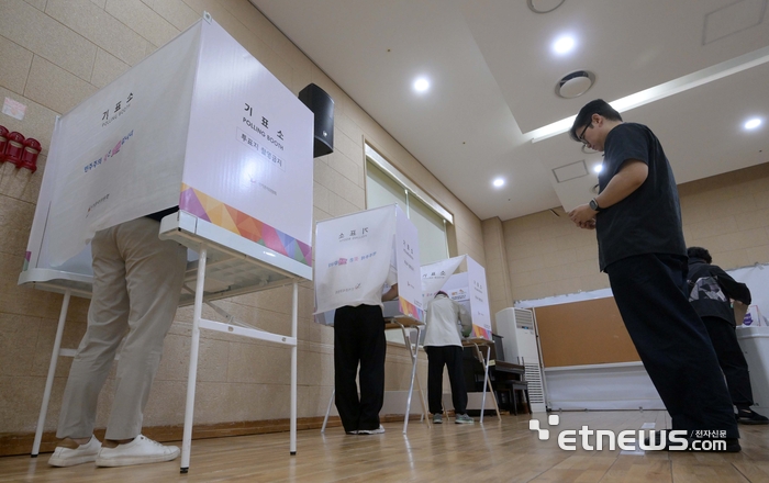 [포토] 소중한 한 표를 위해