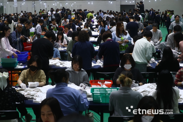 [포토] 개표 돌입